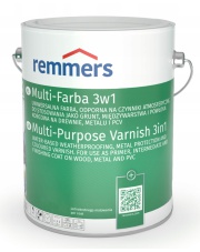 Remmers Multi-Farba farba ochronna 3w1 do drewna, metalu, PCV 2,5l