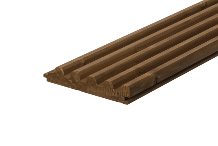 Deska elewacyjna Thermo Świerk Femma 26×142 mm Lunawood