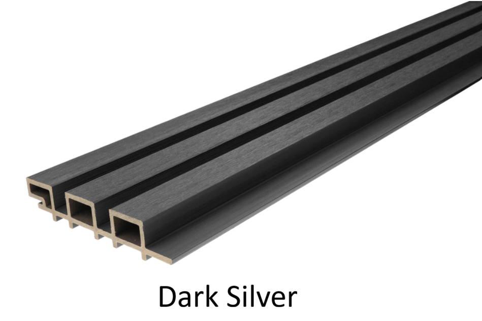 Dark Silver Deco Wall