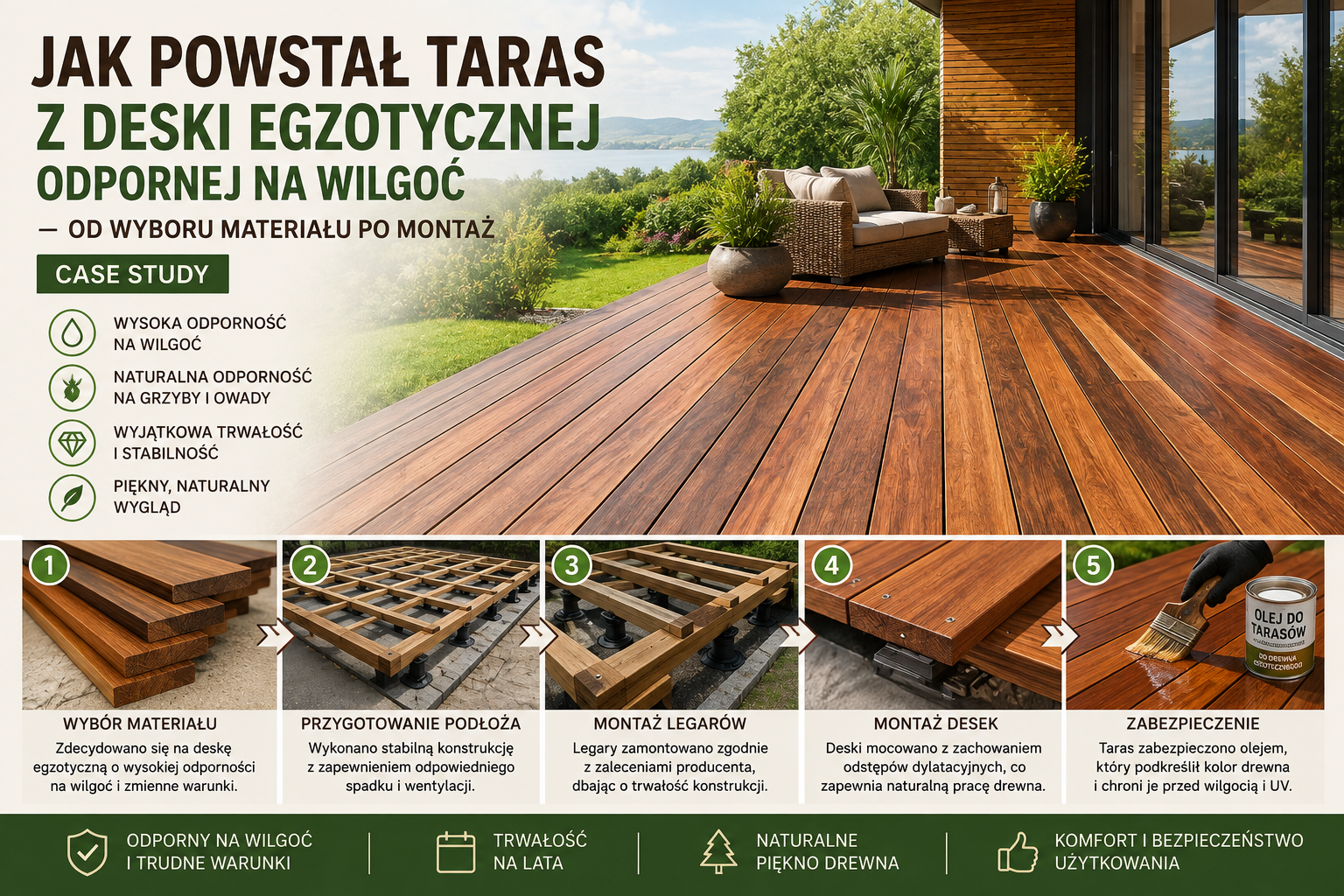 egzotyczny taras