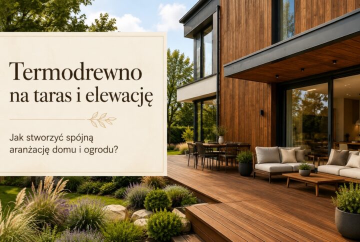 Termodrewno na taras i elewację – jak stworzyć spójną aranżację domu i ogrodu?