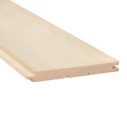Deska do sauny Thermo Osika Biała STS4 15x140 mm Klasa A