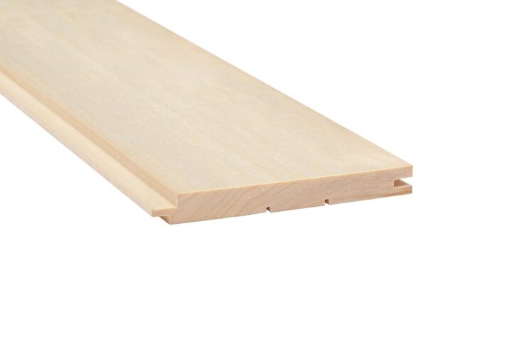 Deska do sauny Thermo Osika Biała STS4 15x140 mm Klasa A