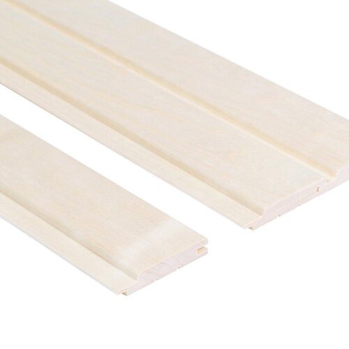 deska do sauny thermo osika biała 15x90 mm